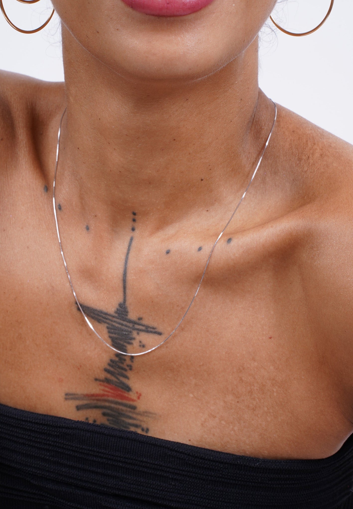 VENEZIANA WHITE GOLD 0,80mm