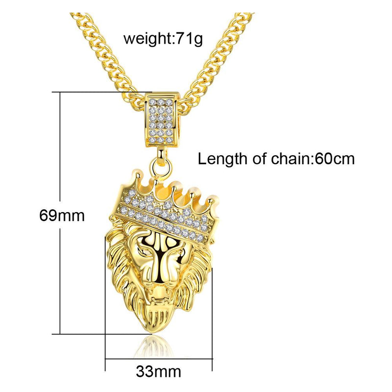 Halskette King Ice Lion