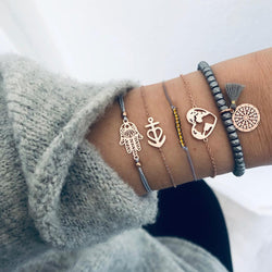 Armband Set Golden Flow