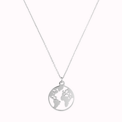 Halskette World Silber