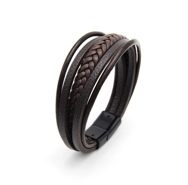 Leather Armband Brown Draven