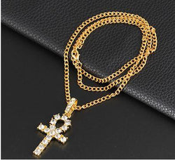 Halskette Golden Cross
